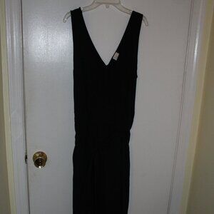 A New Day Black Jumper with Tie Belt